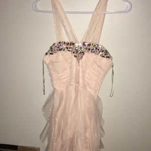 Teezeme dress, worn for about 3 hours at a party.